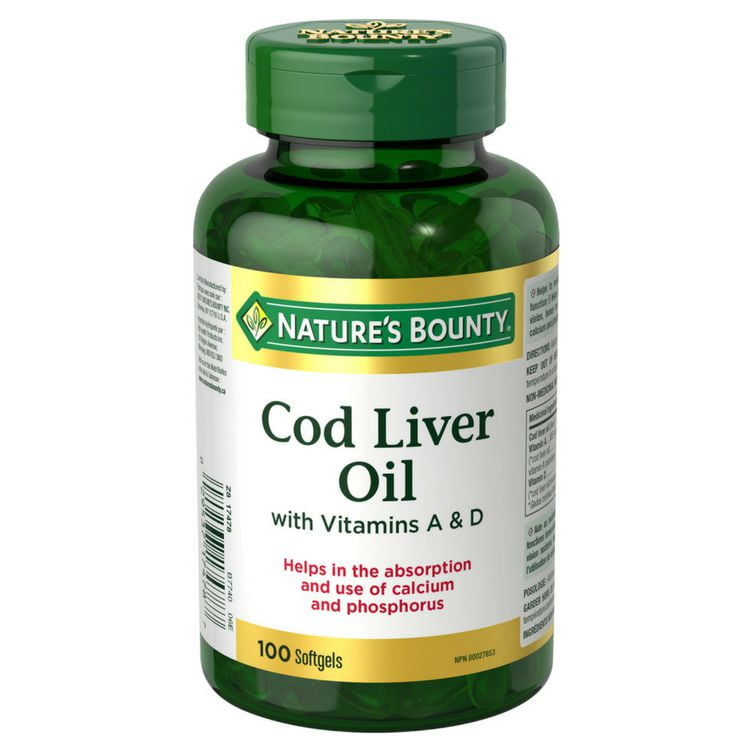 Cod Liver Oil Vitamins