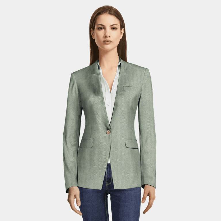Green Tweed Jacket