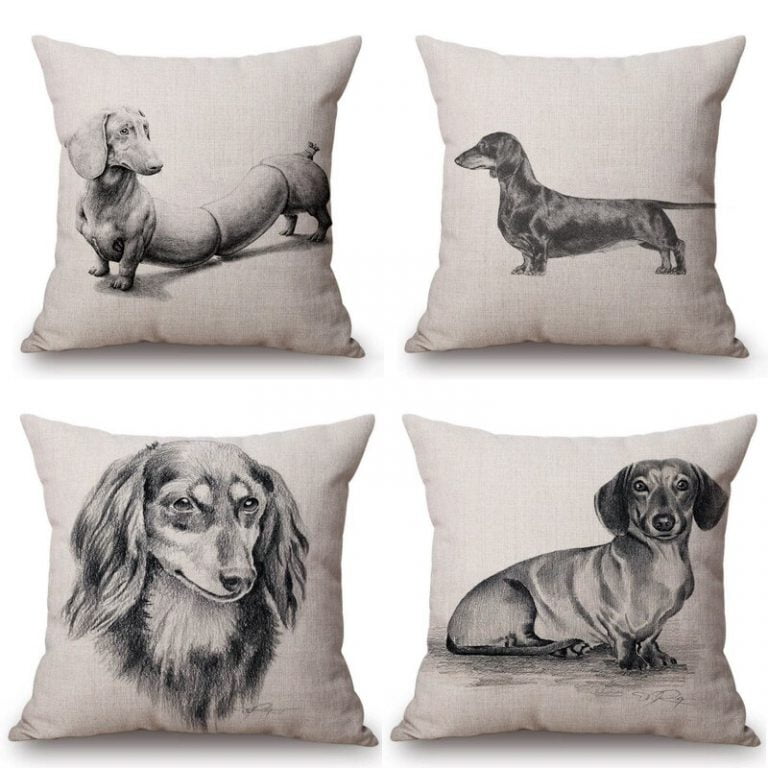 Dog Print Cushions