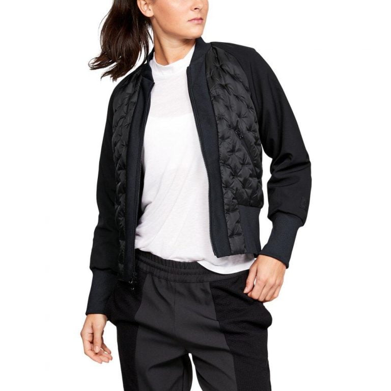 Ladies Quilted Bomber Jacket