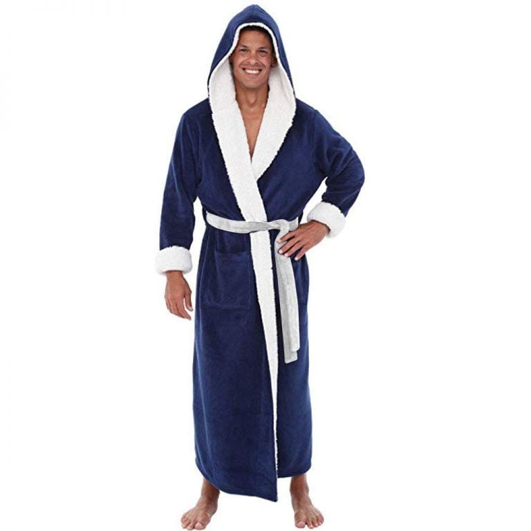 Mens Check Dressing Gown