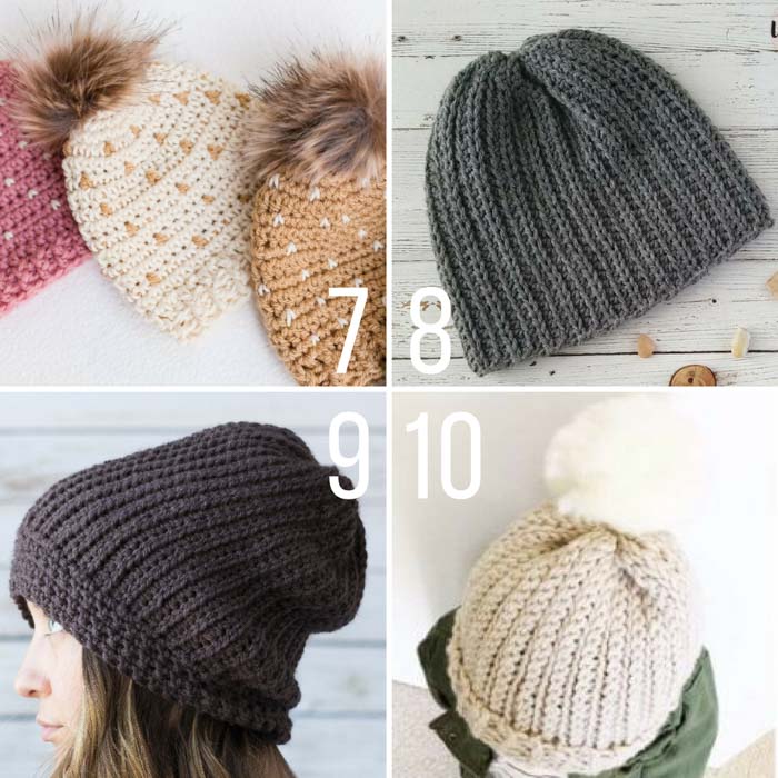 Knitted Bobble Hats