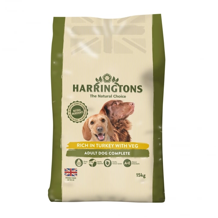 Harringtons Turkey And Veg 15kg