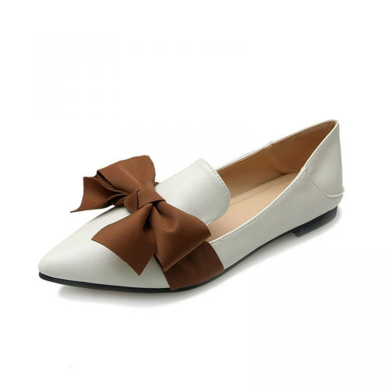 Womens Bow Loafers