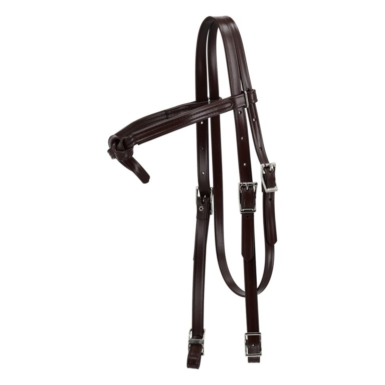 Comfort Bridle With Shaped Headpiece
